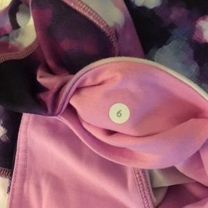 Blooming pixie crop lululemon wunder unders